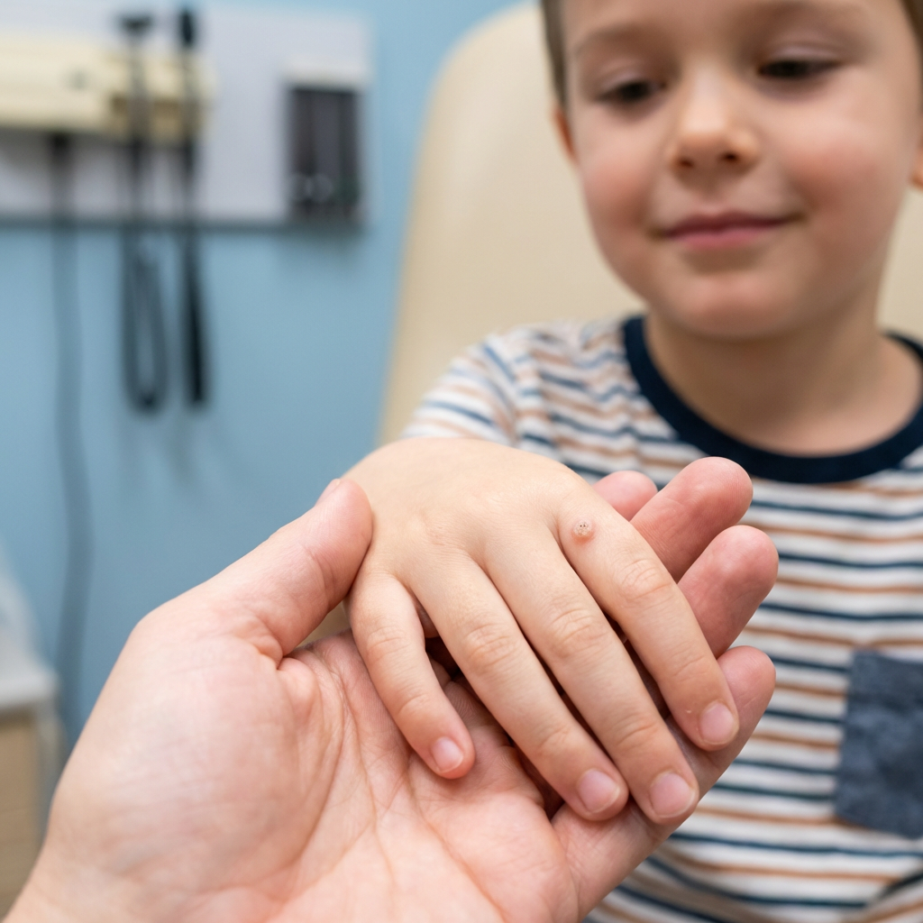 Childhood warts on hands treatment